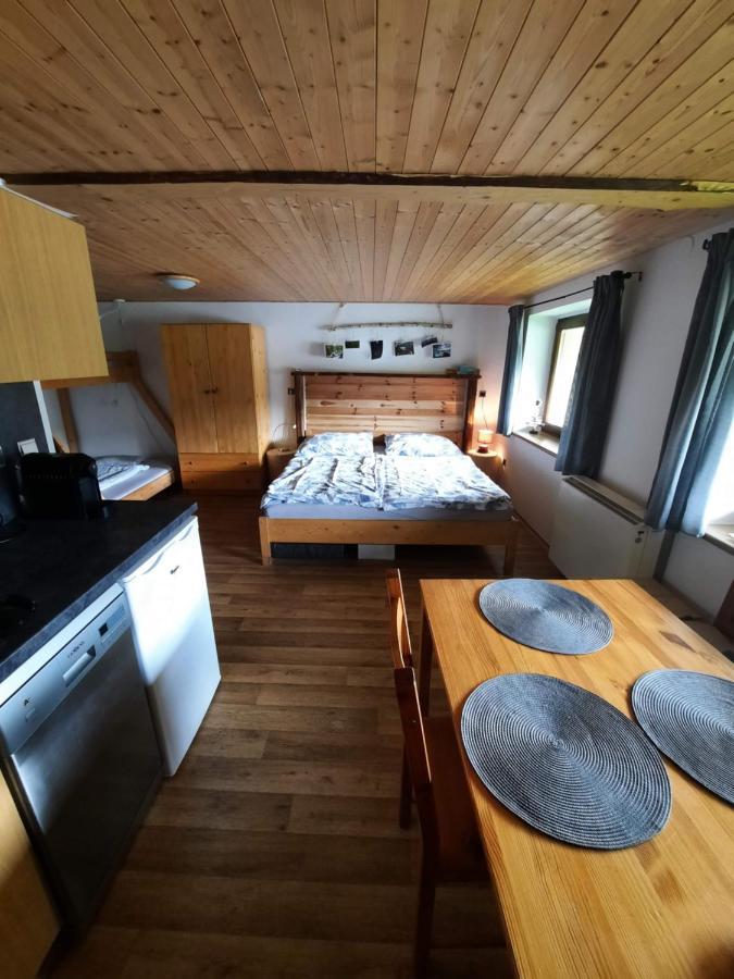 Spicak - U Barabu Apartment Zelezna Ruda Bagian luar foto
